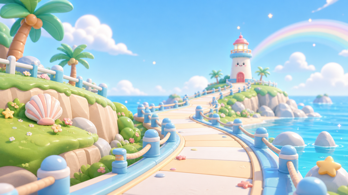 A bright coastal KixMove Journey