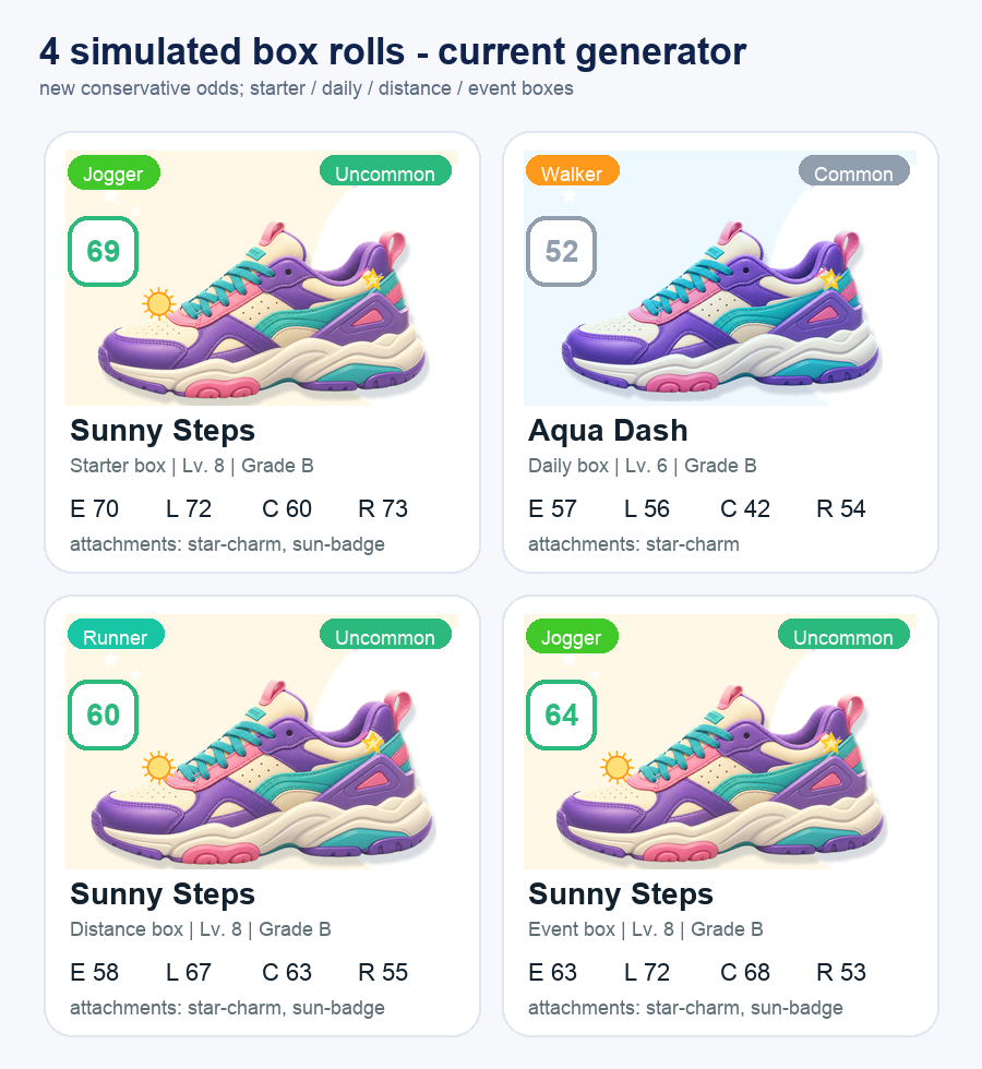 KixMove four random sneaker roll preview